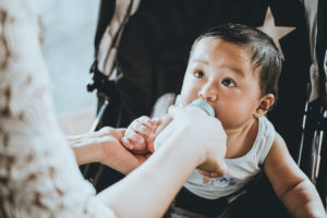 feeding infant